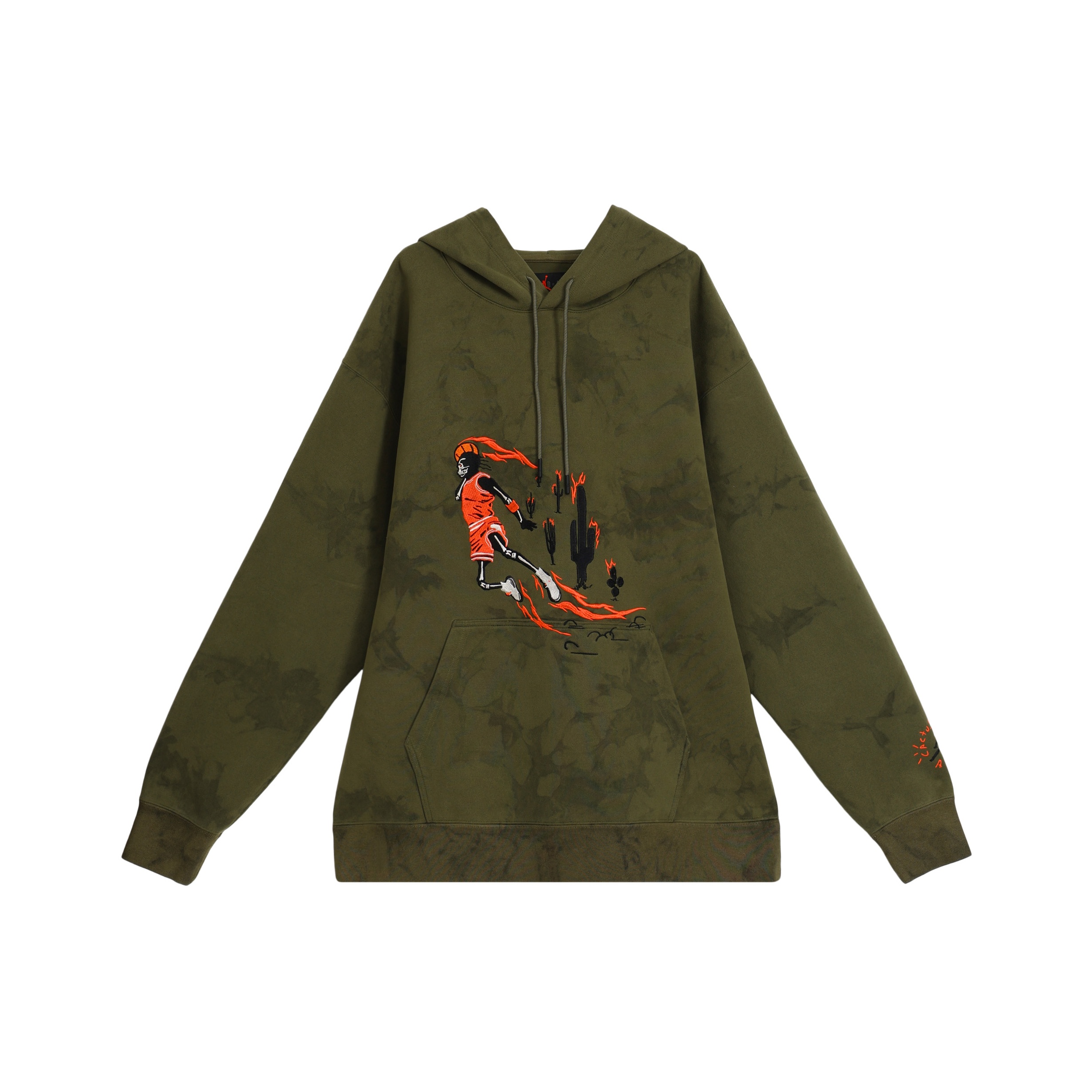 JORDAN Washed Suede Hoodie S - POIZON