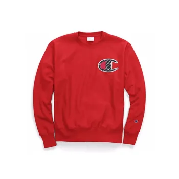 Champion Sweatshirt US Version Unisex Red