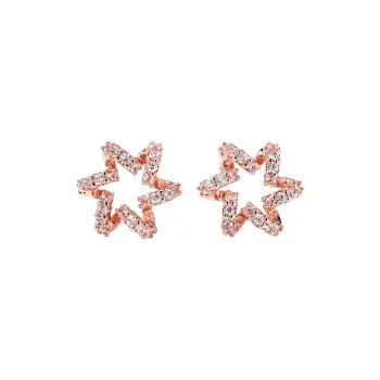 XXOFF Copper Alloy Stud Earrings Women's
