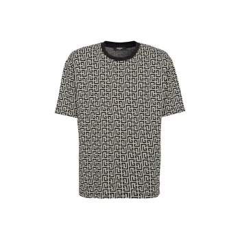 BALMAIN T-Shirts Men Black