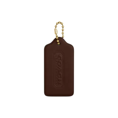 COACH Leather Bag Accessories Women's Dark Brown