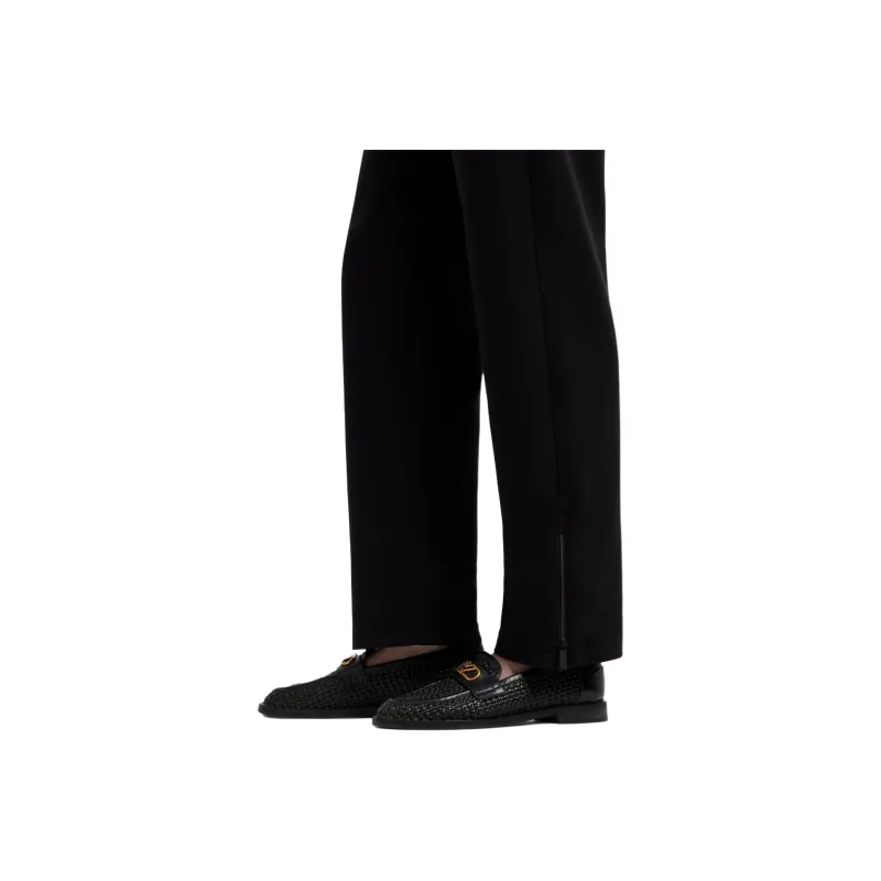EMPORIO ARMANI Double Jersey Trousers With Elasticated Waist-4