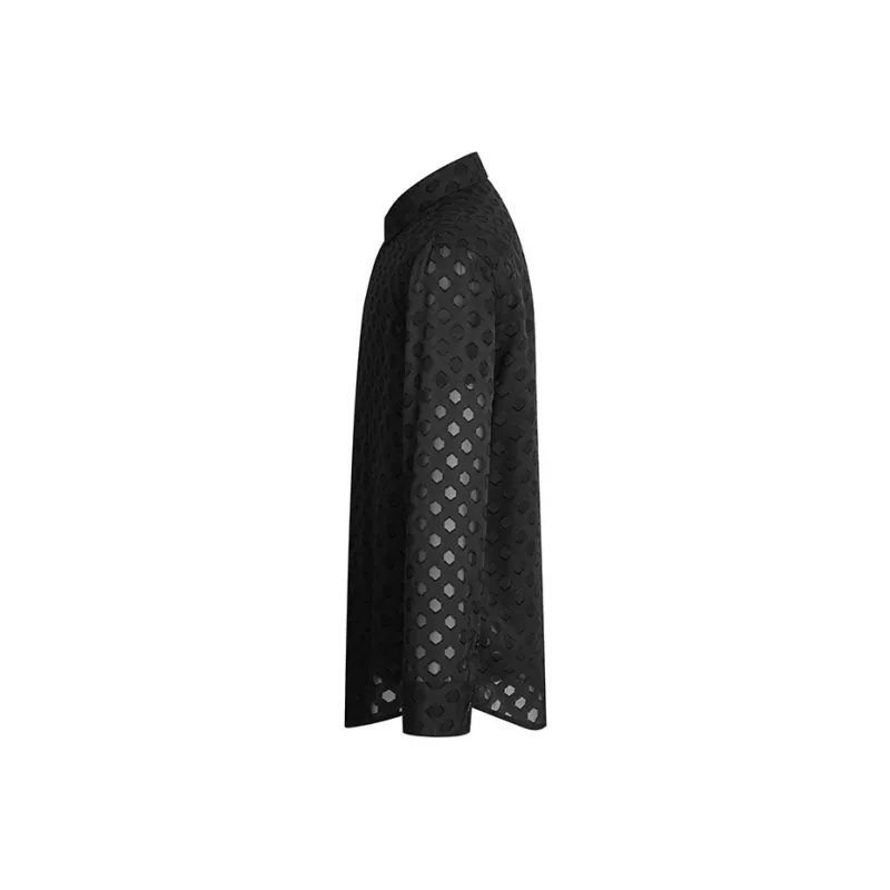 MANGANO Shirt Men's Black Comes With Brand Shopping Bag-3