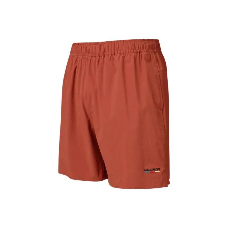SALOMON Casual Shorts Unisex Redwood-2