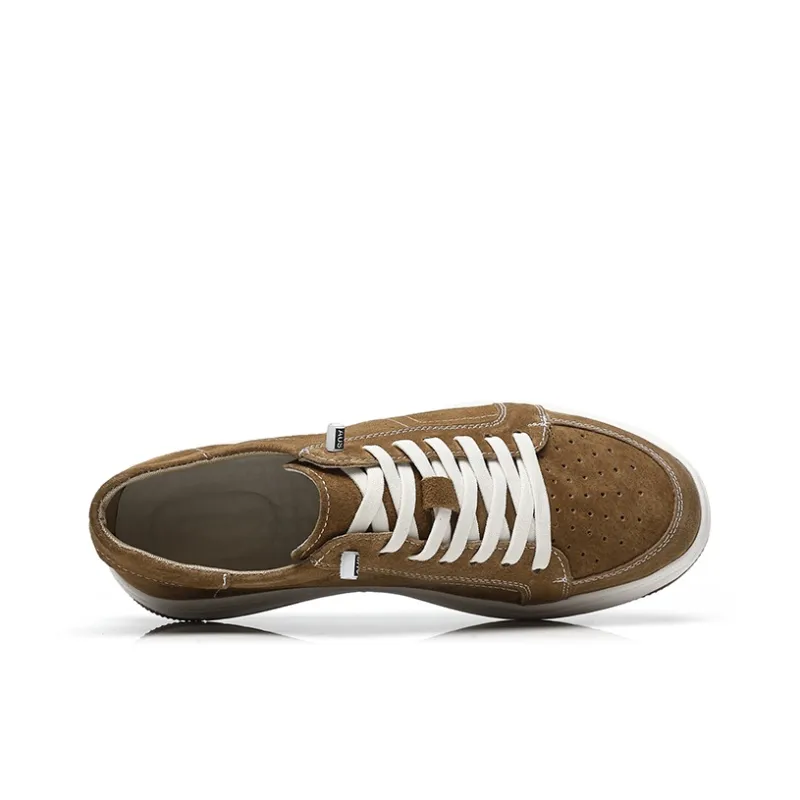 PLO CART Abrasion Resistant, Lightweight, And Breathable Low Top Skateboard Shoes Men's-7