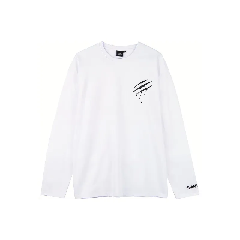 Suamoment Sweatshirt Unisex White-0