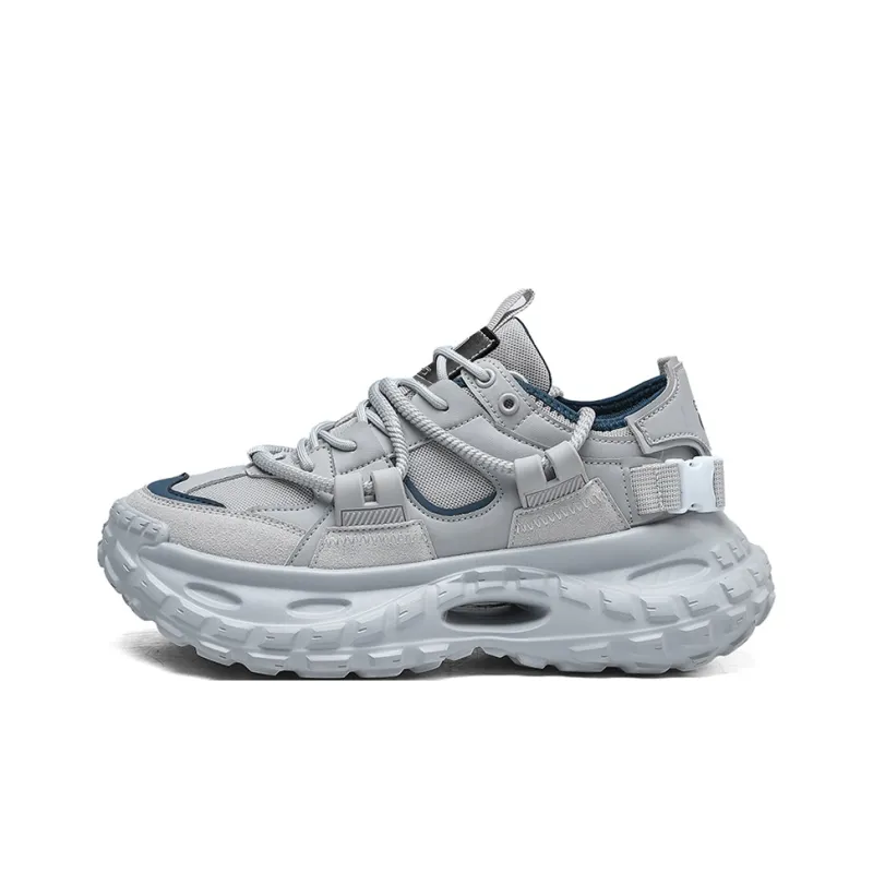 HACKBUTEER Low Top Chunky Sneakers Men's Box Included-9