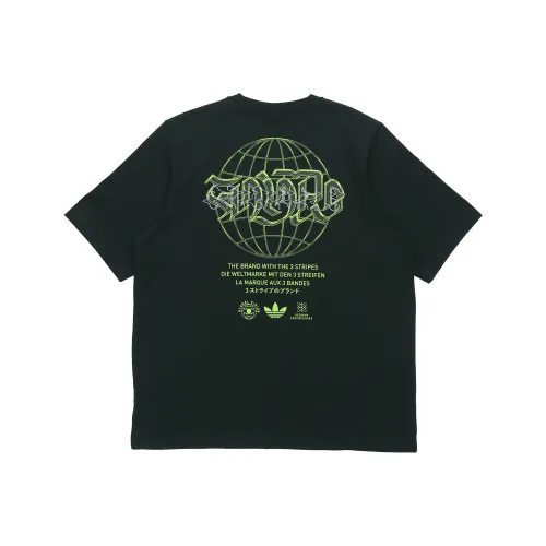 Adidas Originals Set in Sleeve T Shirt Men's Black