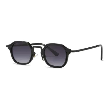 NOME Plastic Metal Square Sunglasses Unisex