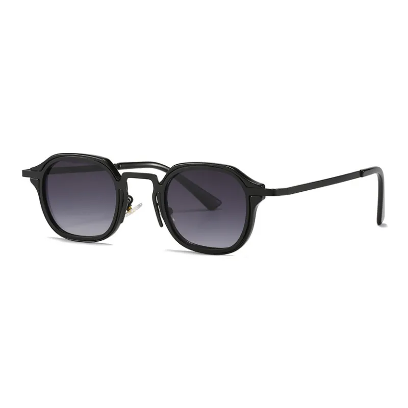 NOME Plastic Metal Square Sunglasses Unisex-0
