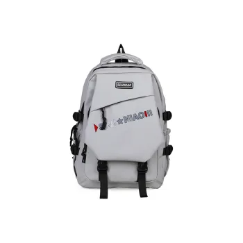 LUVISTRUE Oxford Backpack Laptop Backpack Regular Unisex Light Gray/Gray/Red/Blue/Black/Green