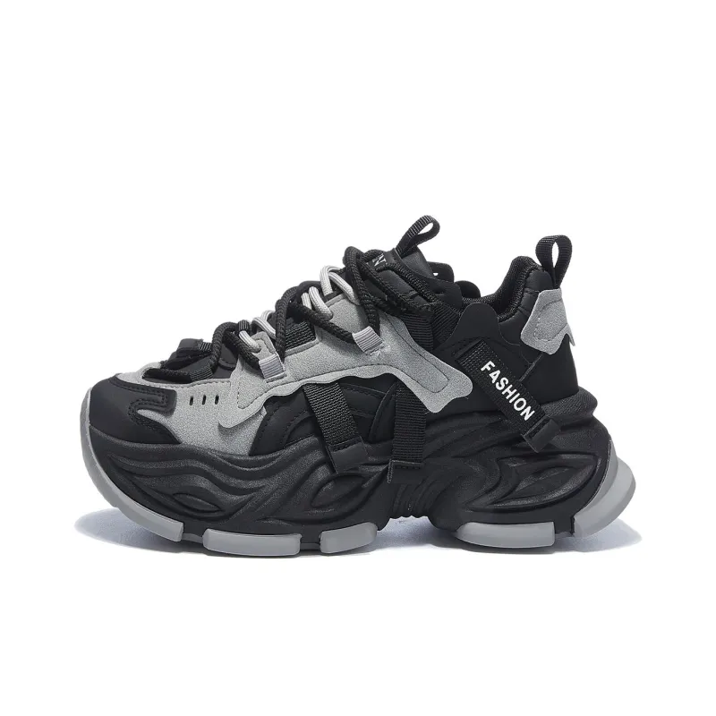 Komanic Slip Resistant, Abrasion Resistant, And Balanced Low Top Chunky Sneakers Women's-6