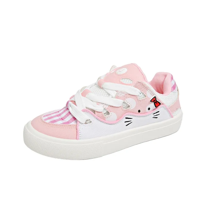 BANWEIDIYA Slip Resistant Height Increasing Low Top Skateboard Shoes Women's-4
