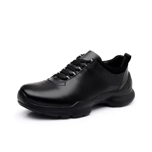 Bull Thunder Abrasion Resistant Low Top Casual Shoes Men's Black