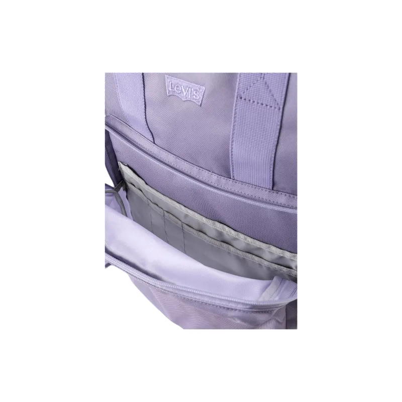 Levi’s Polyester Backpack Large Size Unisex Light Purple-2