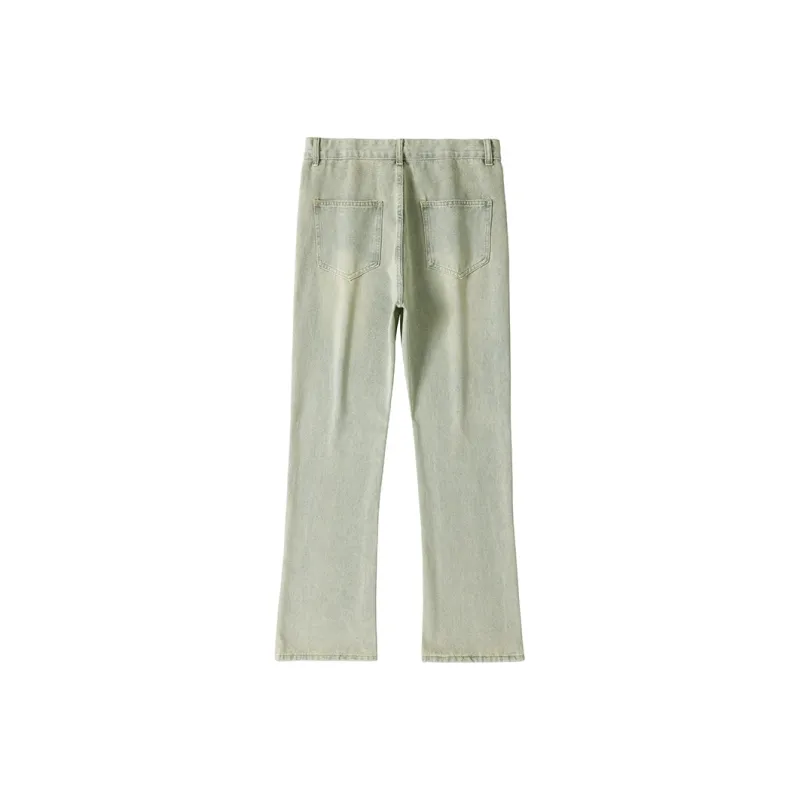 FOR FEAR THAT Jeans Unisex Yellow Mud Height Increasing Upgraded-7
