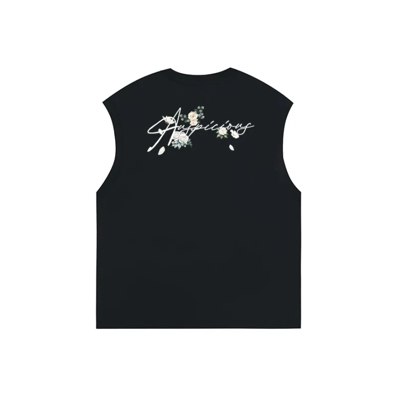 MJ STYLE Sleeveless Vests Unisex-0