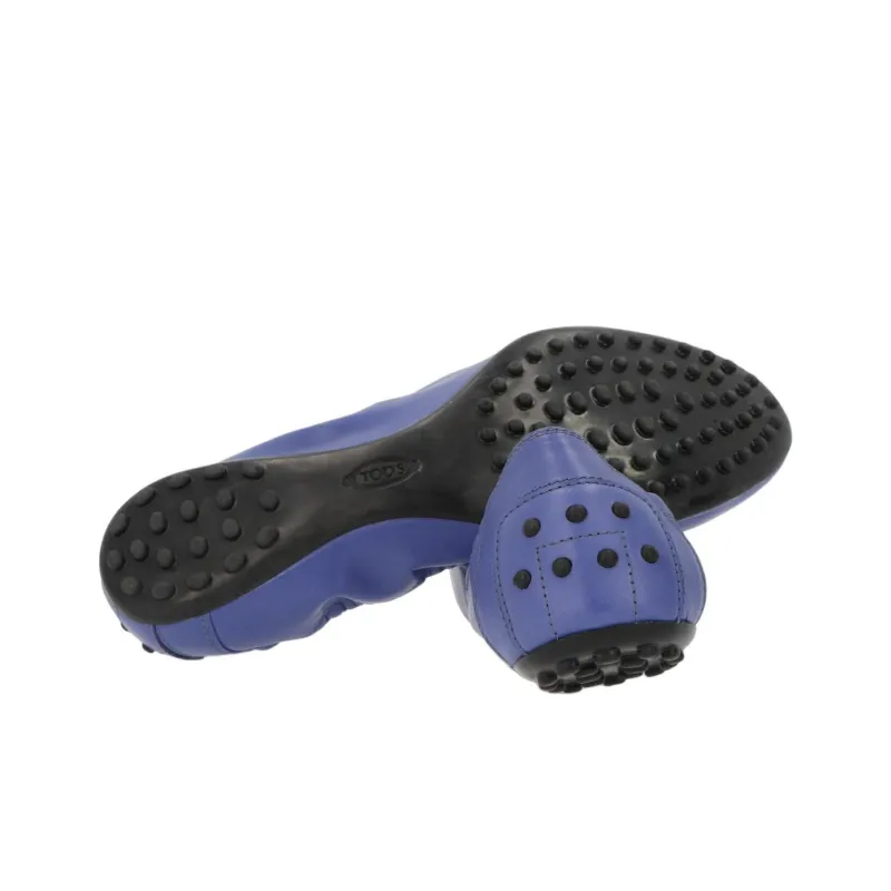 TOD'S Gommino Beanie Shoes Women's Purple-4
