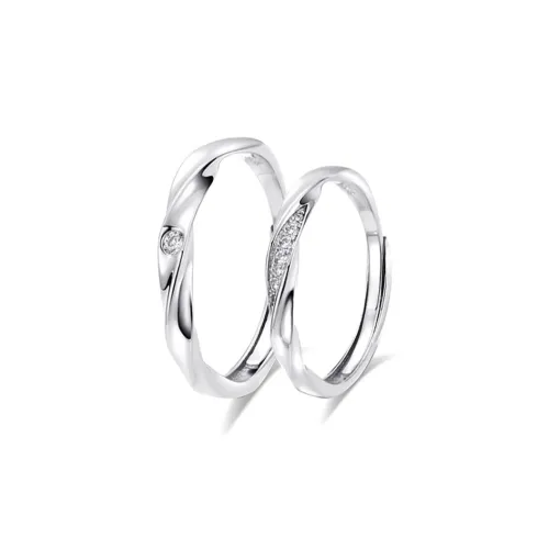 Muyan S999 Fine Silver Rings Unisex