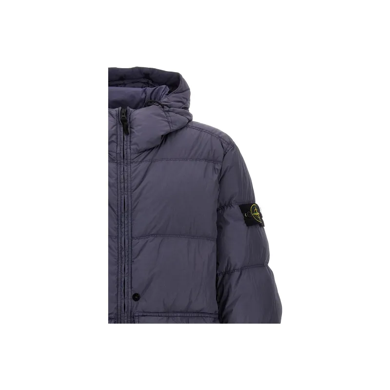 STONE ISLAND Hooded Puffer Jacket-5