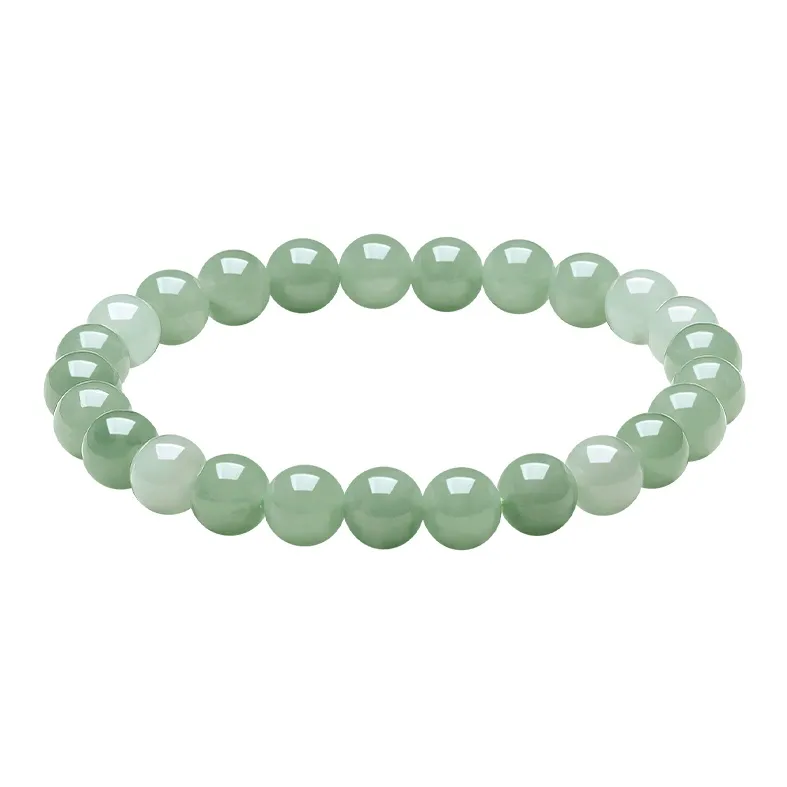 ZHOU LIU FU Bean Type Beaded Bracelet With Round Beads In Chinese Style Women's-0
