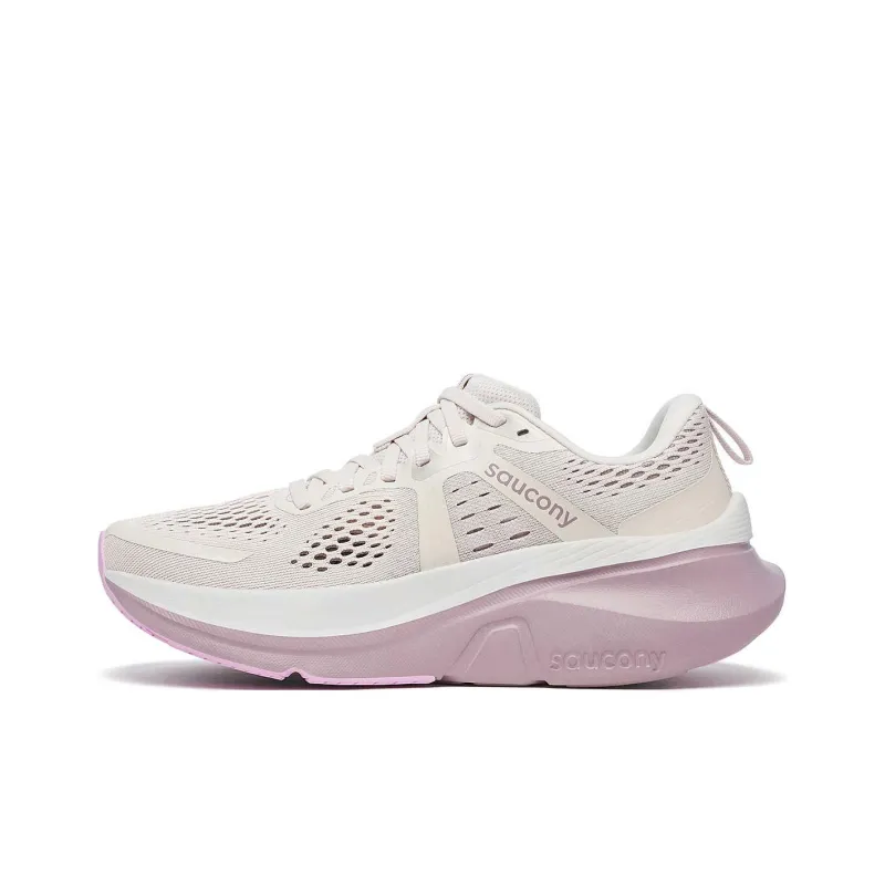 Saucony Cushioning Breathable Support Low Top Casual Running Shoes Women's Beige-1