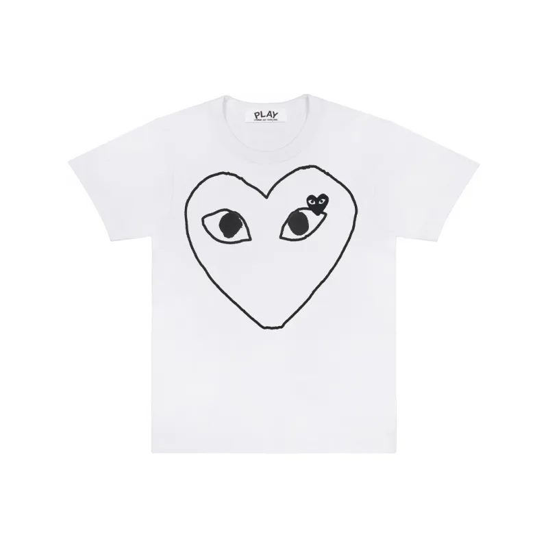 CDG Play T Shirts Women's-0