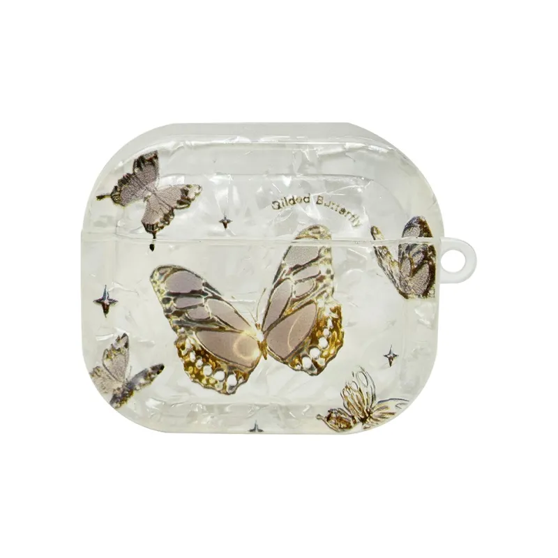 Sopi Compatibility With Apple AirPods 4/2/3/4th Generation/AirPods Pro/Pro 2 Silicone Little Butterfly Headphone Cases-5
