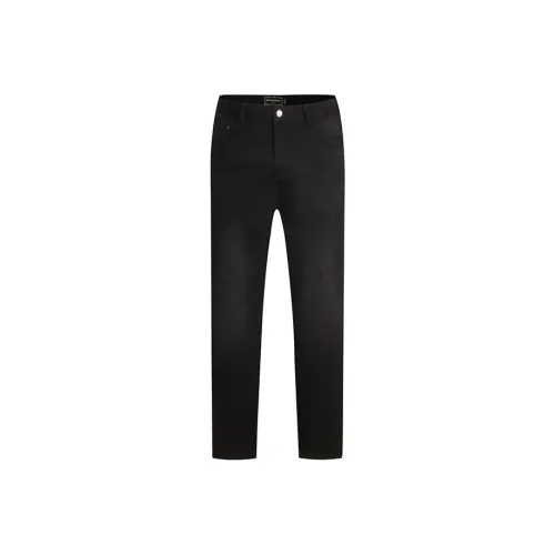 MANGANO Jeans Men's Black Comes With Brand Shopping Bag