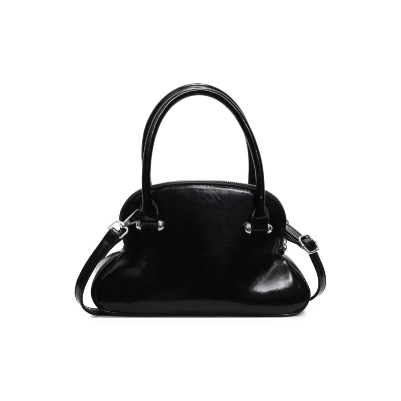 Yalu PU Handbag, Shoulder Bag, Crossbody Bag Regular Women's Black/Ecru/Burgundy/Pink/Purple/Blue-1
