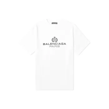 Balenciaga T Shirt Regular Fit Men's White