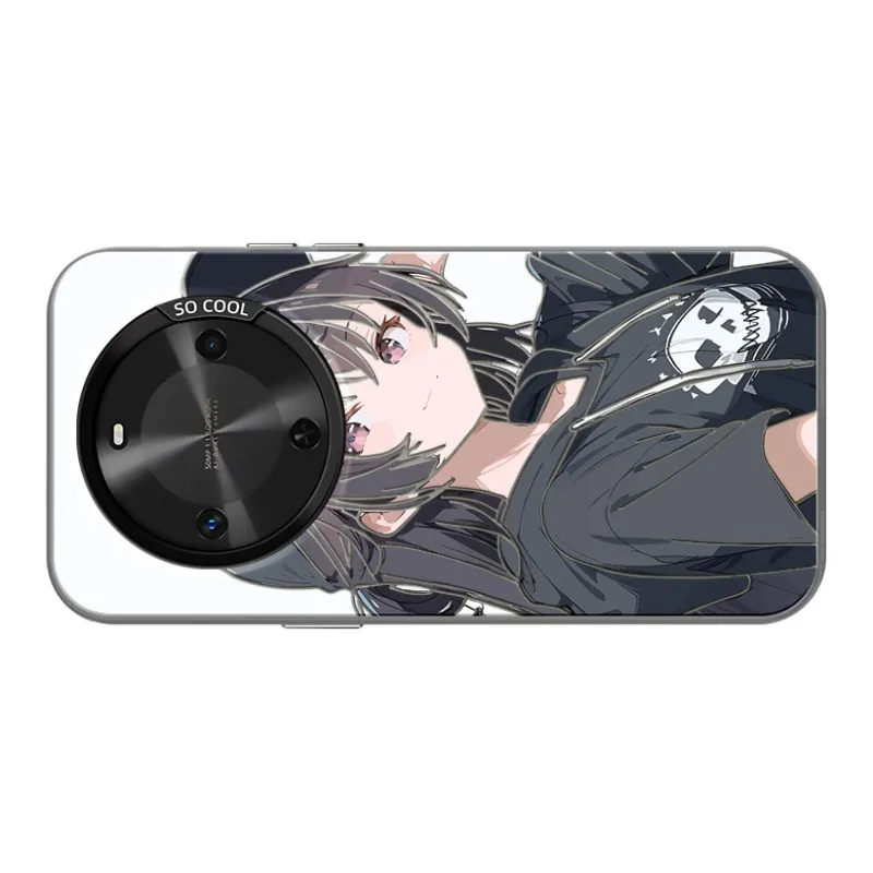 MANQIN Acrylic Material Anime Shuou Yuki Protective Sleeve Impact Resistant Phone Cases Compatibility With MVMOM 30-9
