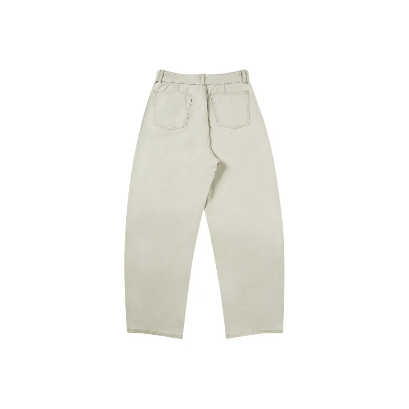 Kudamm Jeans Unisex Elegant Apricot-1