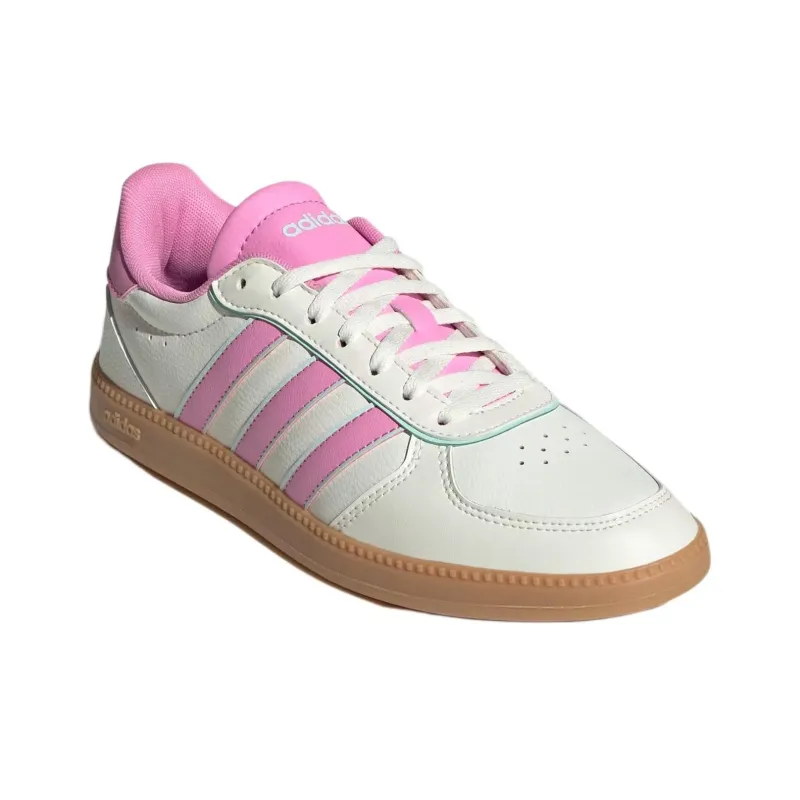Adidas Breaknet Sleek Core White Bliss Pink Halo Mint Women's-2