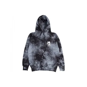 RIPNDIP Hooded Regular Sweatshirt Winter Unisex Tie Dye Black