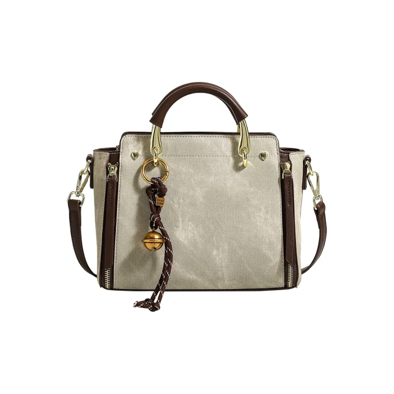 H YXIANG Microfiber Synthetic Leather One Shoulder Handbags Women's Green-0