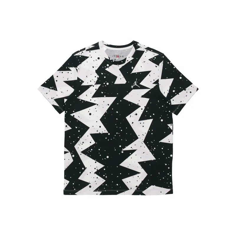 Jordan T Shirt Men's Black White-0