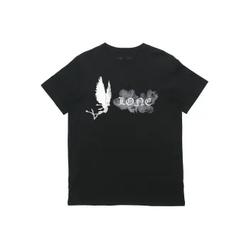 VLONE Smoke Demon Series T Shirt Unisex Black