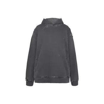 C2H4 Agitator Distressed Hoodie