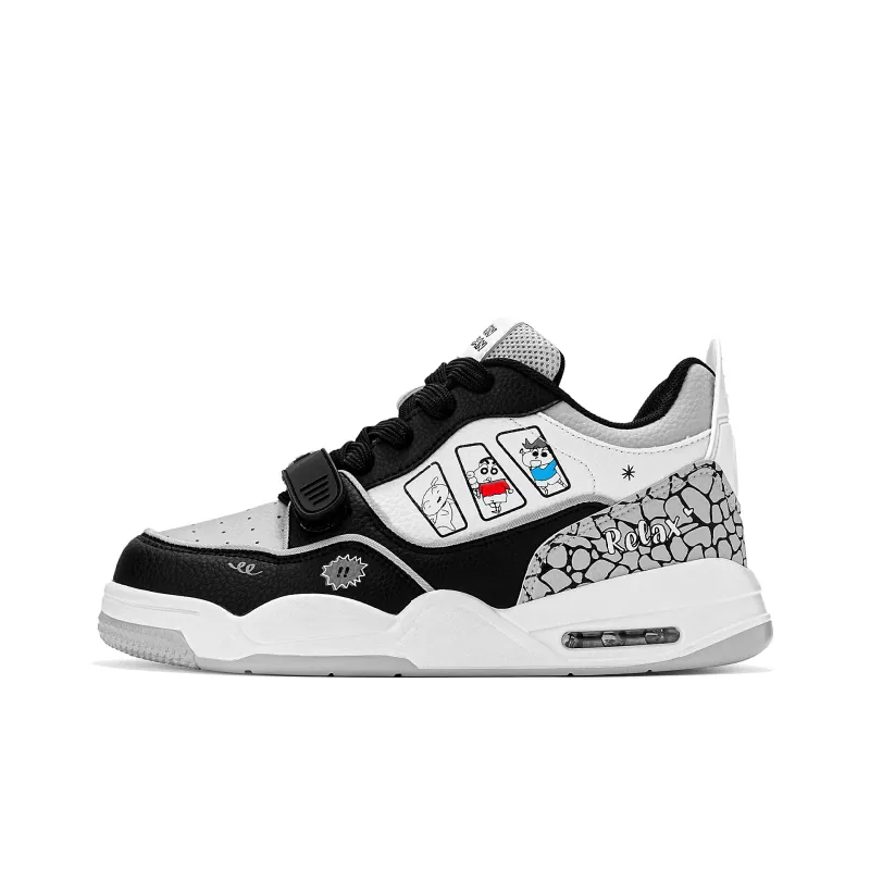 Crayon Shinchan Low Top Skateboard Shoes Unisex-7