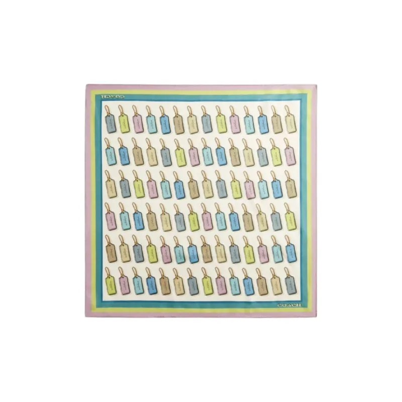 COACH Silk Scarves Women's Multicolor-0