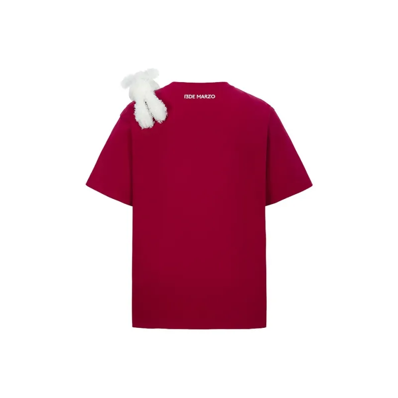13 DEMARZO SS25 Drop Shoulder Sleeve T Shirt Unisex-7