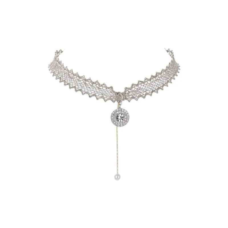 Lan Ying Artificial Crystal Necklaces Women's-4