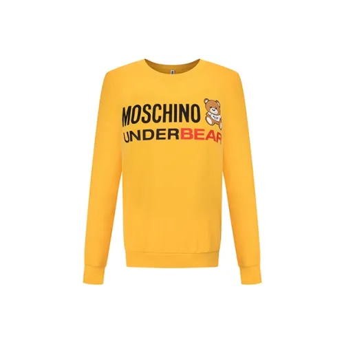 MOSCHINO Sweatshirt Unisex Yellow