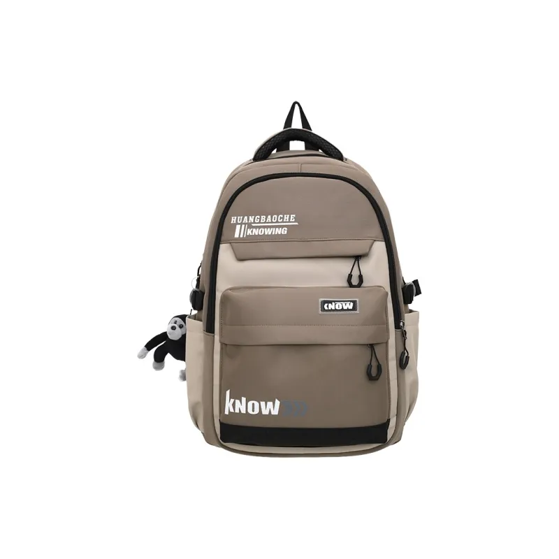 Alcohol Dragon Nylon Backpack Regular Unisex Multicolor-9