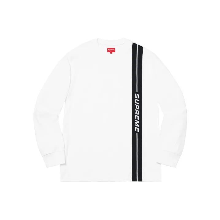 Supreme Vertical Logo Stripe L/S Top-0