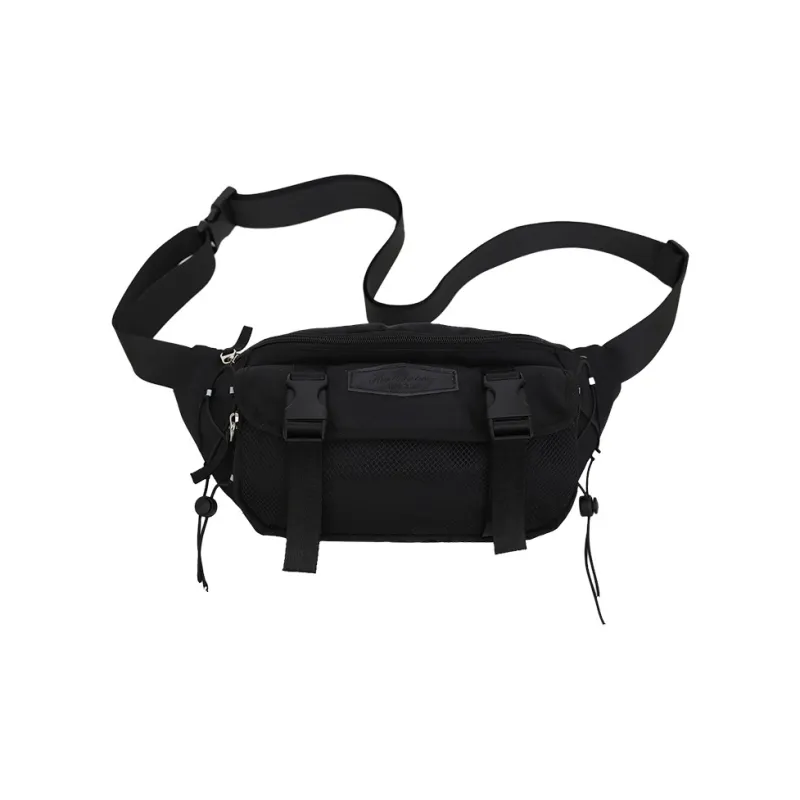 LUVISTRUE Nylon Sling Bag Unisex Gray/Black/Orange/Green/Blue-6