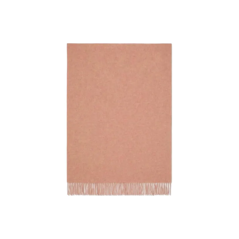 Acne Studios Knit Scarves Unisex Pink-1