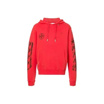 OFF WHITE Diag Stencil Hoodie