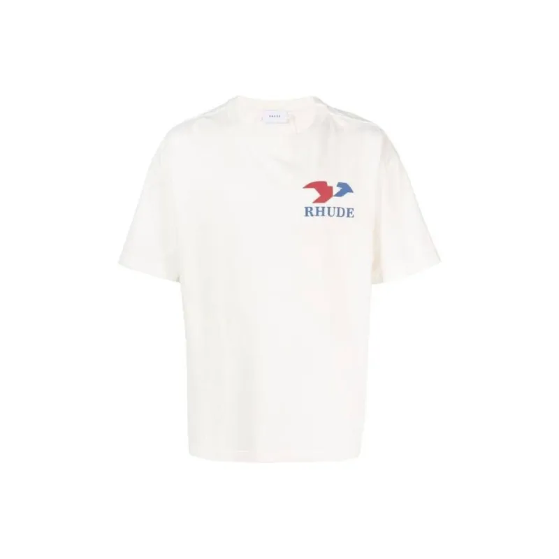 RHUDE T-Shirts Men White-0